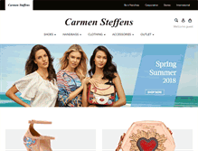 Tablet Screenshot of carmensteffens.com