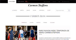 Desktop Screenshot of blog.carmensteffens.com.br